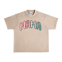 French Oak mama christmas plaid Urban Heavy Tee - MaliasSmallBusiness