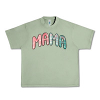 Oil Green mama christmas plaid Urban Heavy Tee - MaliasSmallBusiness