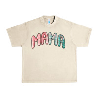 Sandshell mama christmas plaid Urban Heavy Tee - MaliasSmallBusiness