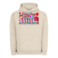Pigment French Oak my class is full of sweethearts Urban Hoodie - NancyCooperArtShop