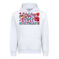 White my class is full of sweethearts Urban Hoodie - NancyCooperArtShop
