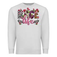 Dove Grey race life Premium Sweatshirt - Artiststas