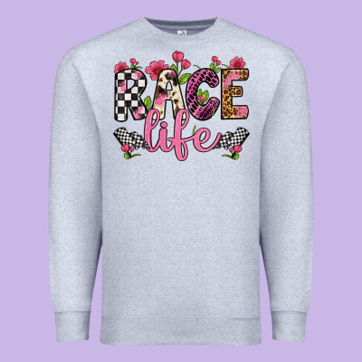 Race Life Premium Sweatshirt Designed By Artiststas