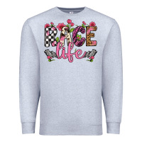 Heather Grey race life Premium Sweatshirt - Artiststas