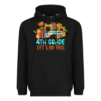 Black 4th grade let's do this Heavyweight Hoodie - JahusDesignShop