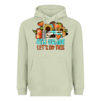 Matcha 4th grade let's do this Heavyweight Hoodie - JahusDesignShop