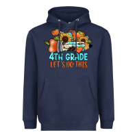 Navy 4th grade let's do this Heavyweight Hoodie - JahusDesignShop