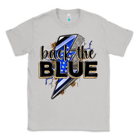 Moon Dust back the blue with lightning bolt Classic Tee - Zillion Design Studio