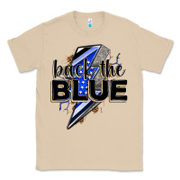 Mushroom back the blue with lightning bolt Classic Tee - Zillion Design Studio