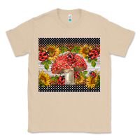 Mushroom ladybug mushrooms Classic Tee - BarkalooDesign