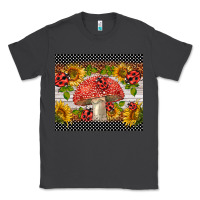 Smoke ladybug mushrooms Classic Tee - BarkalooDesign