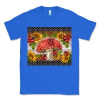 True Royal ladybug mushrooms Classic Tee - BarkalooDesign