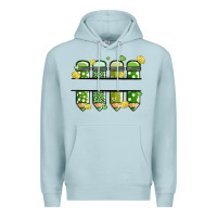 Blue Mist patricks day pencils Premium Hoodie - MaliasSmallBusiness