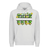 Dove Grey patricks day pencils Premium Hoodie - MaliasSmallBusiness