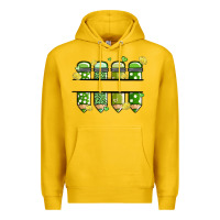 Lemon patricks day pencils Premium Hoodie - MaliasSmallBusiness