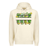 Sandshell patricks day pencils Premium Hoodie - MaliasSmallBusiness