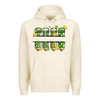 Tofu patricks day pencils Premium Hoodie - MaliasSmallBusiness