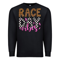 Black race day vibes Premium Sweatshirt - Artiststas