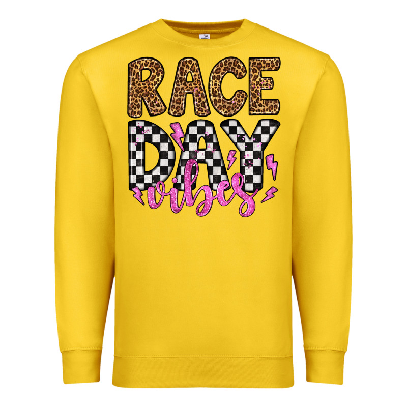 Race Day Vibes Premium Sweatshirt by Artiststas | Teevron