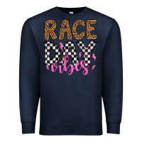 Navy race day vibes Premium Sweatshirt - Artiststas