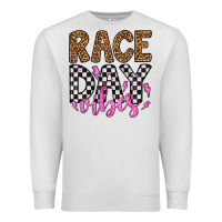 Oatmeal Heather race day vibes Premium Sweatshirt - Artiststas