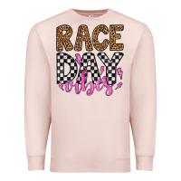 Pale Pink race day vibes Premium Sweatshirt - Artiststas