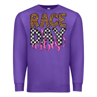 Purple race day vibes Premium Sweatshirt - Artiststas