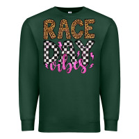 Sports Green race day vibes Premium Sweatshirt - Artiststas