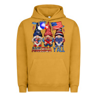 Pigment Peanut Butter America yall Urban Hoodie - NancyCooperArtShop