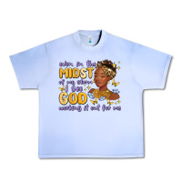 Grape Ice even in the midst of my storm i see god working it Urban Heavy Tee - MaliasSmallBusiness