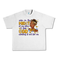 Lunar Rock even in the midst of my storm i see god working it Urban Heavy Tee - MaliasSmallBusiness