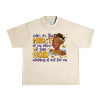 Sandshell even in the midst of my storm i see god working it Urban Heavy Tee - MaliasSmallBusiness