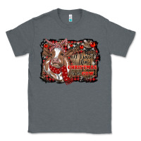 Charcoal Heather all i want for christmas is a cow cowhide Classic Tee - RanaPortraitStore