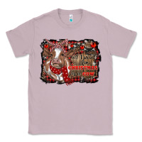Lilac all i want for christmas is a cow cowhide Classic Tee - RanaPortraitStore