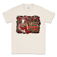 Natural all i want for christmas is a cow cowhide Classic Tee - RanaPortraitStore