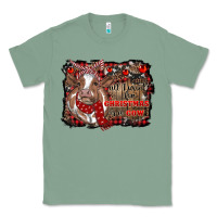 Sage all i want for christmas is a cow cowhide Classic Tee - RanaPortraitStore