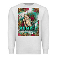 Oatmeal Heather western humble 1 peter 5 6 car air freshener Premium Sweatshirt - Jasminsmagicworld
