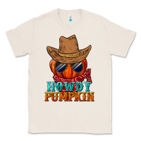 Natural howdy pumpkin Classic Tee - BundleAndBundleShop