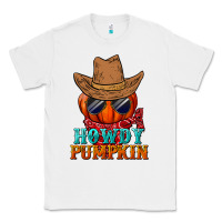 White howdy pumpkin Classic Tee - BundleAndBundleShop
