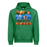 Emerald faith can move mountains Urban Hoodie - MaliasSmallBusiness