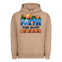 Pigment Burro faith can move mountains Urban Hoodie - MaliasSmallBusiness