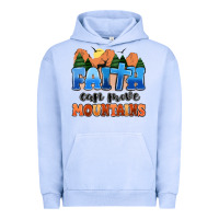 Pigment Grape Ice faith can move mountains Urban Hoodie - MaliasSmallBusiness