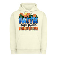 Pigment Pistachio faith can move mountains Urban Hoodie - MaliasSmallBusiness