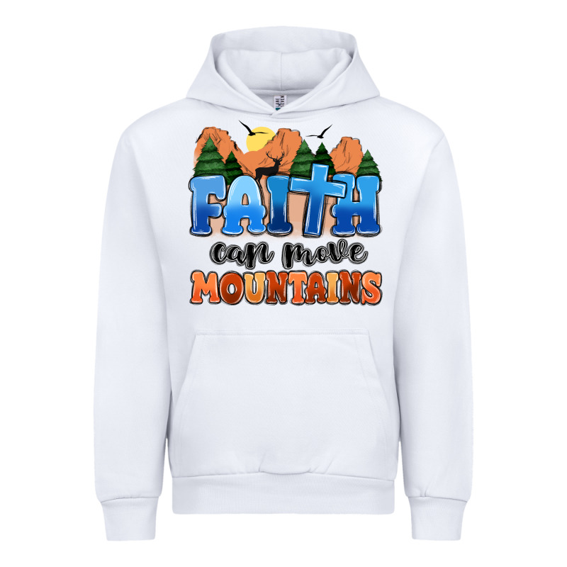 Faith Can Move Mountains Urban Hoodie by MaliasSmallBusiness | Teevron