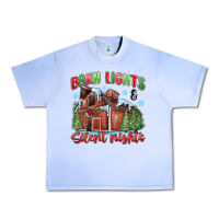Grape Ice barn lights and silent nights Urban Heavy Tee - MaliasSmallBusiness