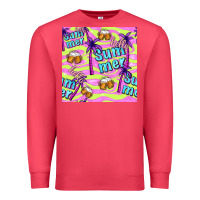 Cardinal hello summer and beer seamless pattern Premium Sweatshirt - BundleAndBundleShop