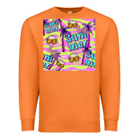 Carrot hello summer and beer seamless pattern Premium Sweatshirt - BundleAndBundleShop
