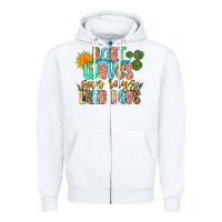White boat waves sun rays lake days Zipper Hoodie - Zillion Design Studio