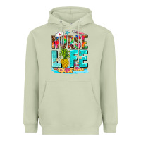 Matcha nurse life summer Heavyweight Hoodie - AdoDesignShop