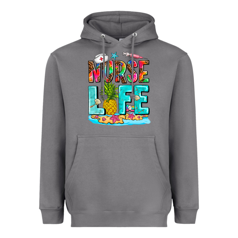 Nurse Life Summer Heavyweight Hoodie by AdoDesignShop | Teevron